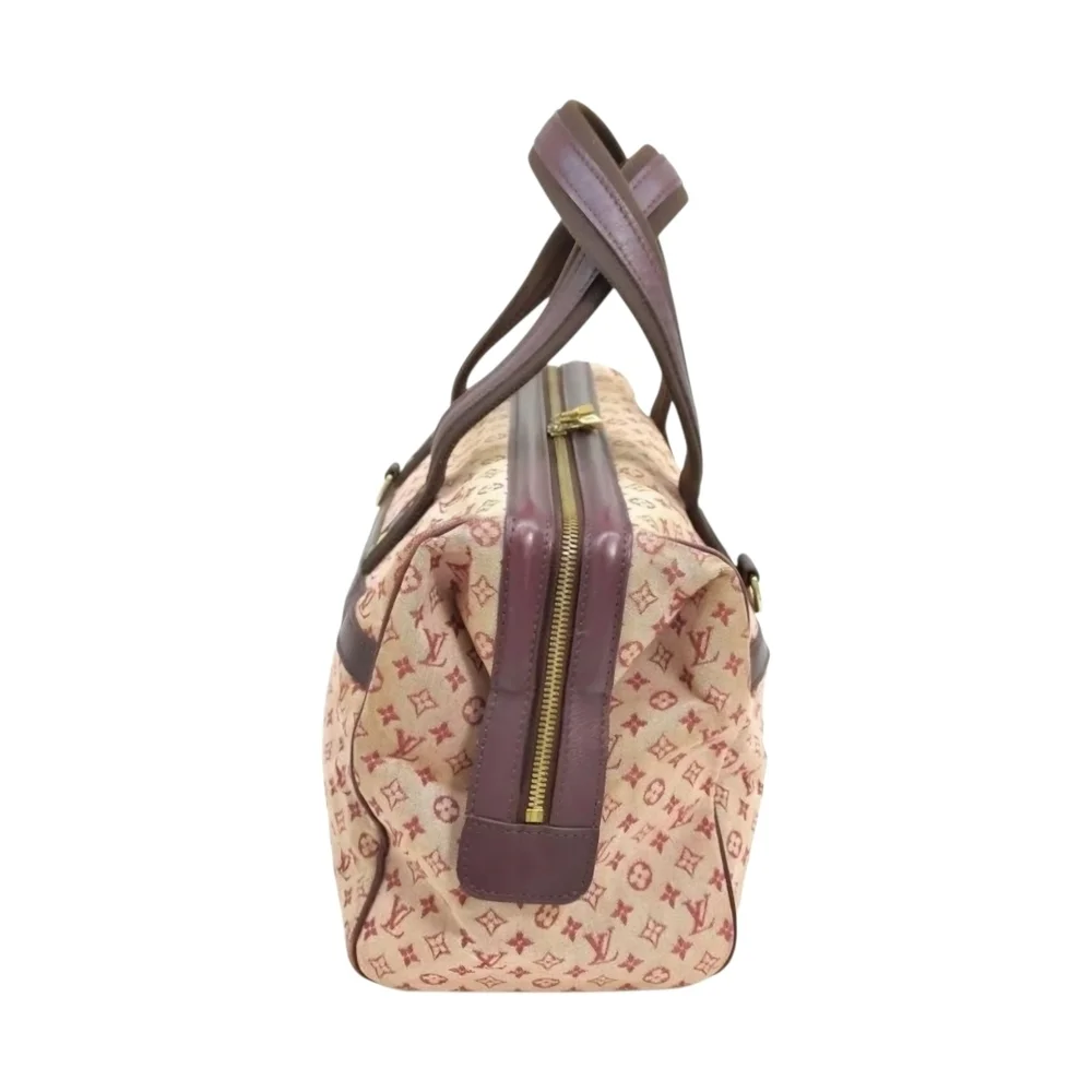 Louis Vuitton Penelope Pink and Brown Monogram Satchel